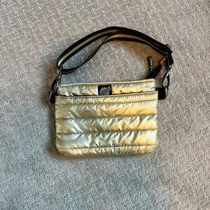 Think Royln Metallic Gold Bum Bag
